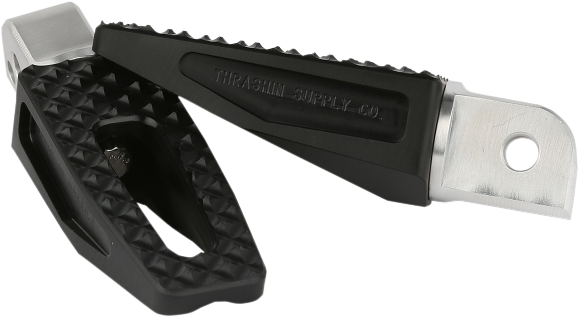 THRASHIN SUPPLY CO. Rear P-54 Slim Footpegs - Black - 2018-2019 SOFTAIL MODELS
