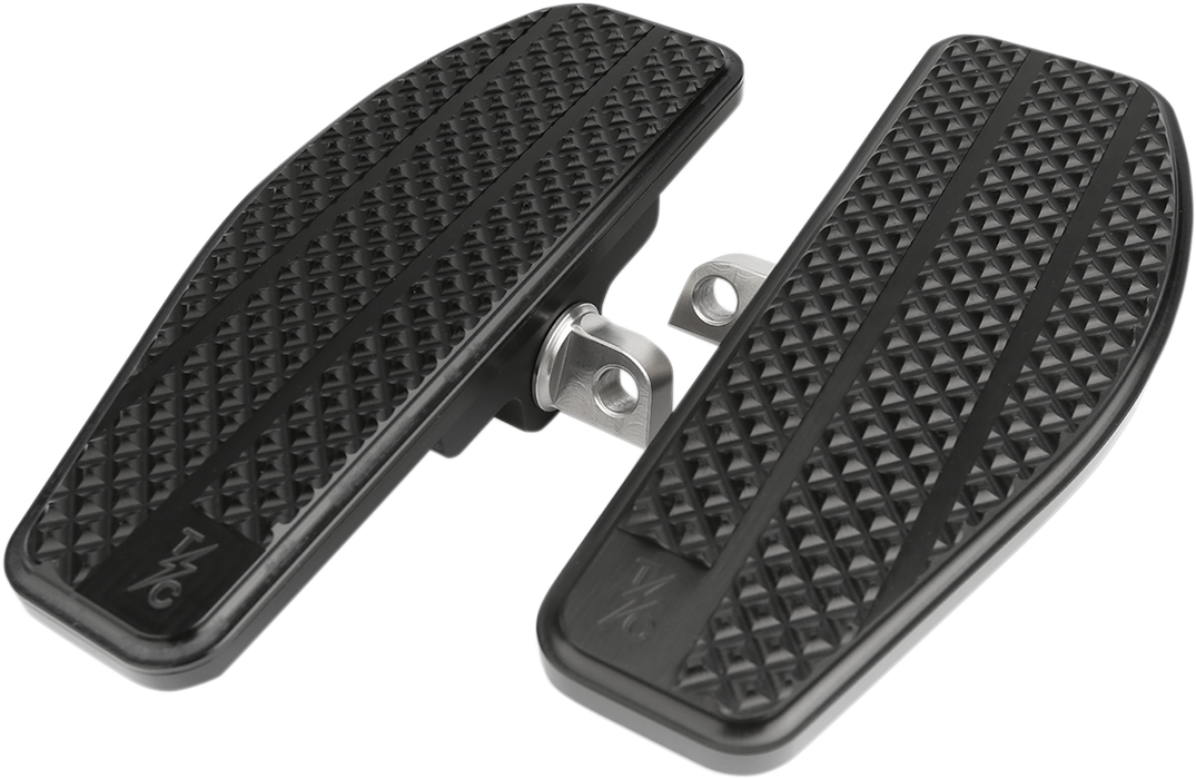 THRASHIN SUPPLY CO. Mini Floorboards - Black - 2018-2019 SOFTAIL MODELS
