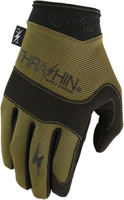 THRASHIN SUPPLY CO. Covert Gloves - Tactical Green - Medium