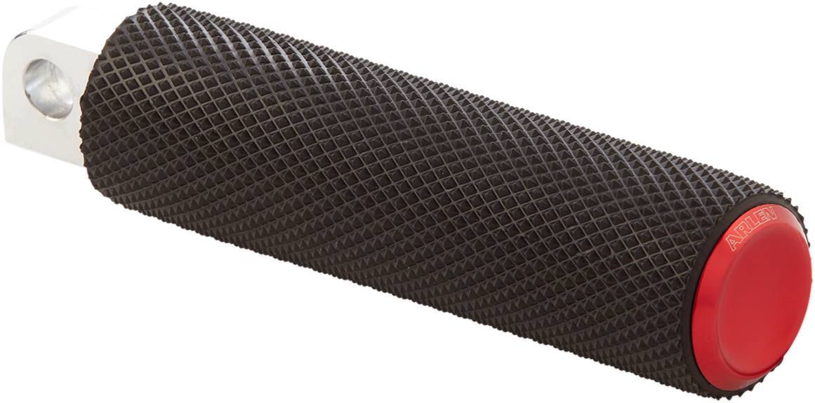 ARLEN NESS Footpegs - Knurled - Red