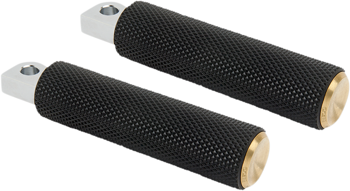 ARLEN NESS Knurled Footpegs - Brass - 2018-2020 SOFTAIL MODELS