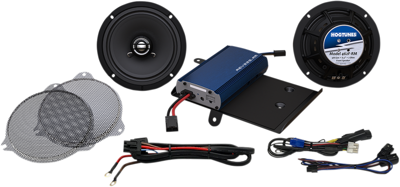 HOGTUNES Front Speaker Kit - 225-Watt Amp G4 SG KIT-RM