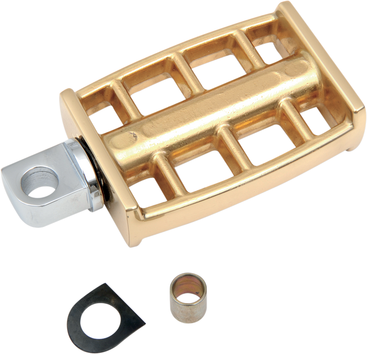 DRAG SPECIALTIES Replacement Kickstarter Pedal - Brass