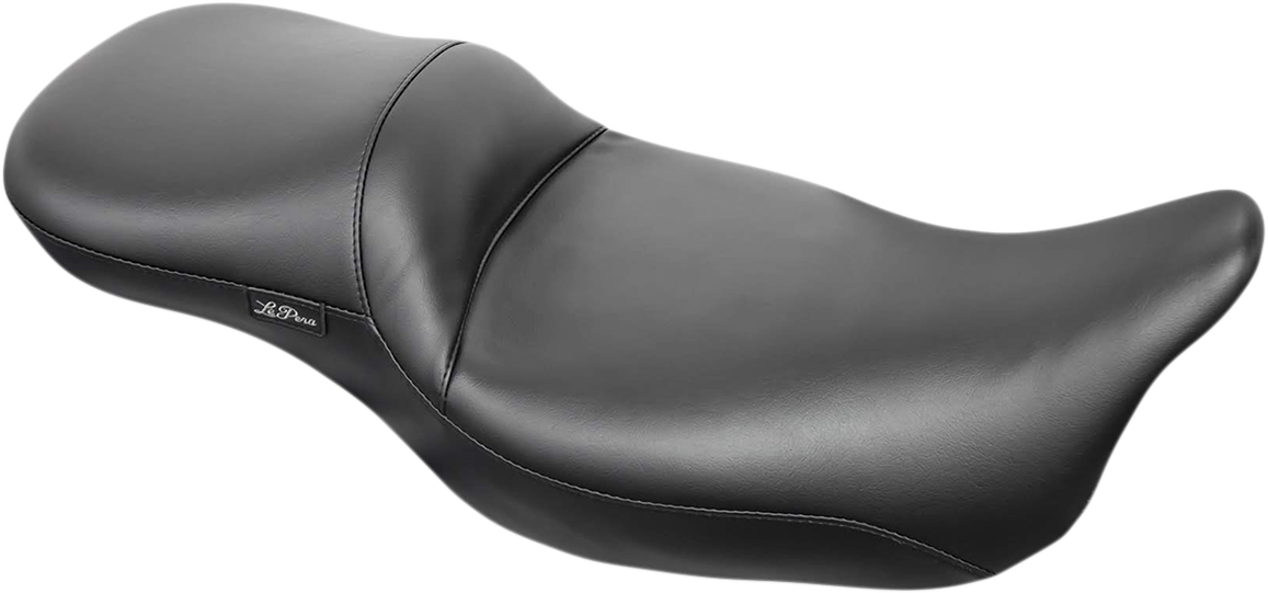 LE PERA Maverick Daddy Long Legs Seat - Black - Smooth - Touring '08-'23