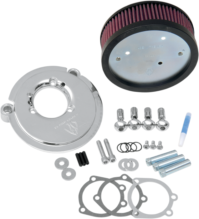 ARLEN NESS Big Sucker* Air Filter Kit - Chrome - Stage I - 1988-2022 SPORTSTER MODELS
