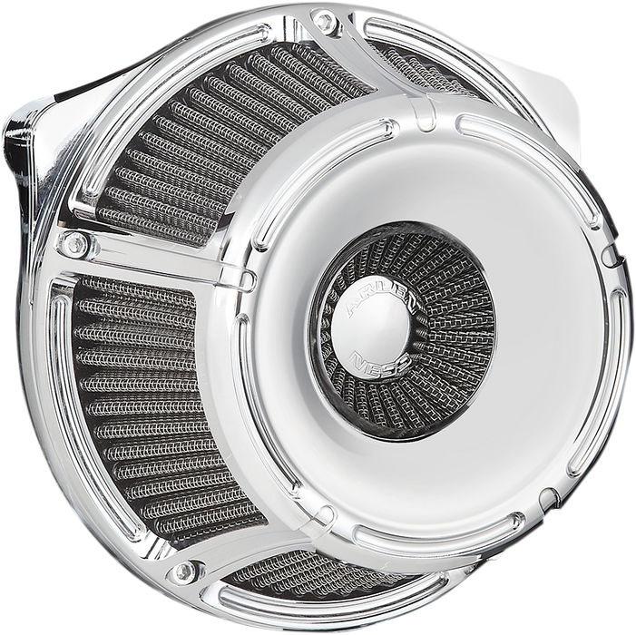 ARLEN NESS Slot Track Inverted Series Air Cleaner Kit - Chrome