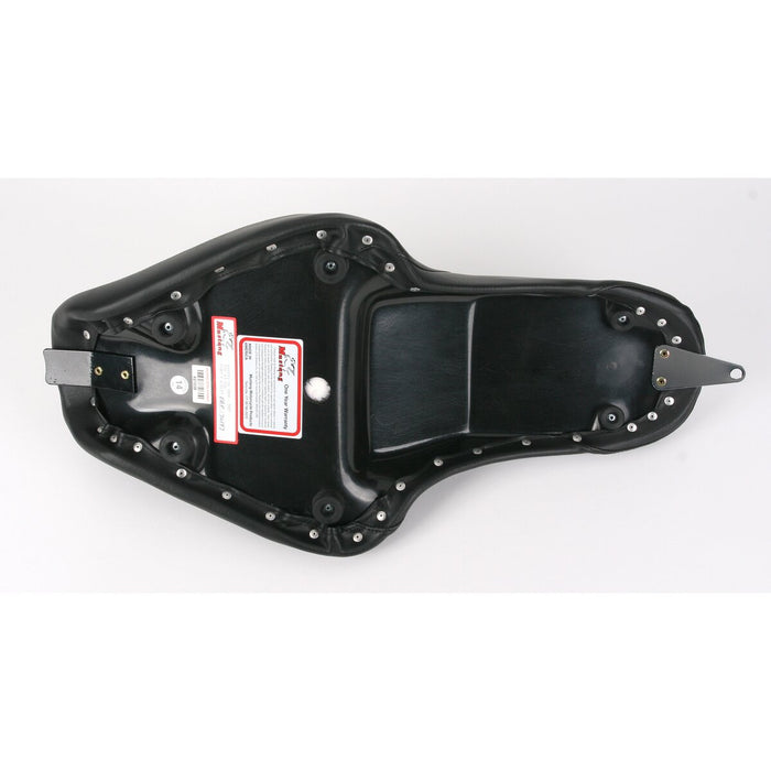 MUSTANG Fastback™ One-Piece 2-Up Seat - Stitched - Black - Sportster '04-'21 with 4.5 Gallon Tank