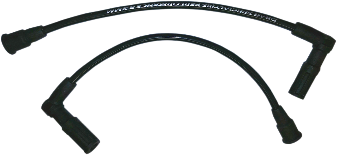 DRAG SPECIALTIES Replacement 8.8 mm Spark Plug Wires Set - Black - Victory