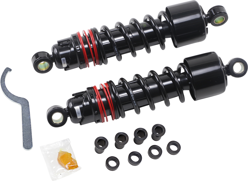 BURLY BRAND Slammer Plus Shocks - Black - XL