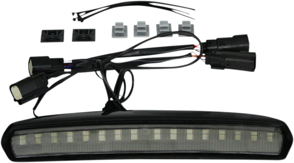CUSTOM DYNAMICS High Mount Tour Pak (HMT) LED Light - Black/Smoke