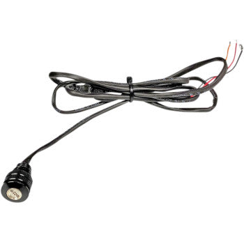 CUSTOM DYNAMICS LED Boltz Lights - Black Trim - Amber/White