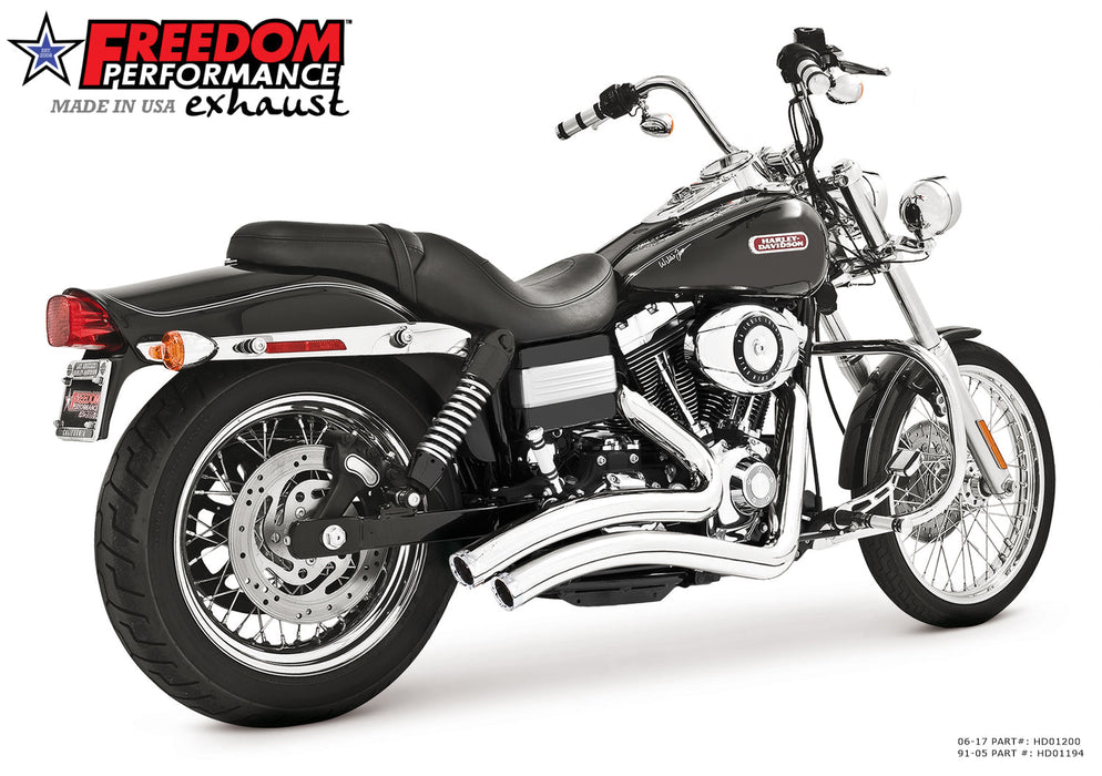 FREEDOM EXHAUST - DYNA SHARP CURVE RADIUS BUNDLE 1991-2017