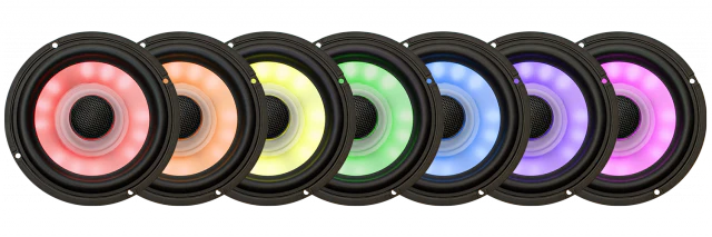 AQUATIC AV ULTRA+ 6.5inches RGB Speakers for Harley-Davidson
