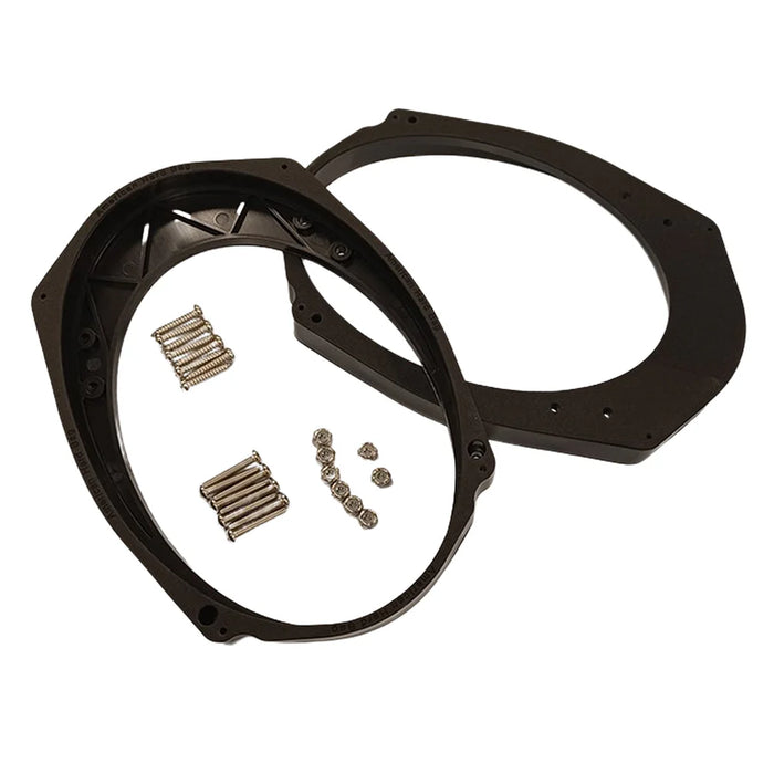 AMERICAN HARD BAG - 5x7" to 6x9" Speaker Adapters for Saddlebag Lids 98-13