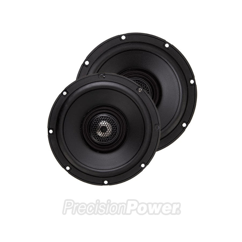 PRECISION POWER 6.5" 4Ω Premium Coaxial Motorcycle Speakers / MAS.654