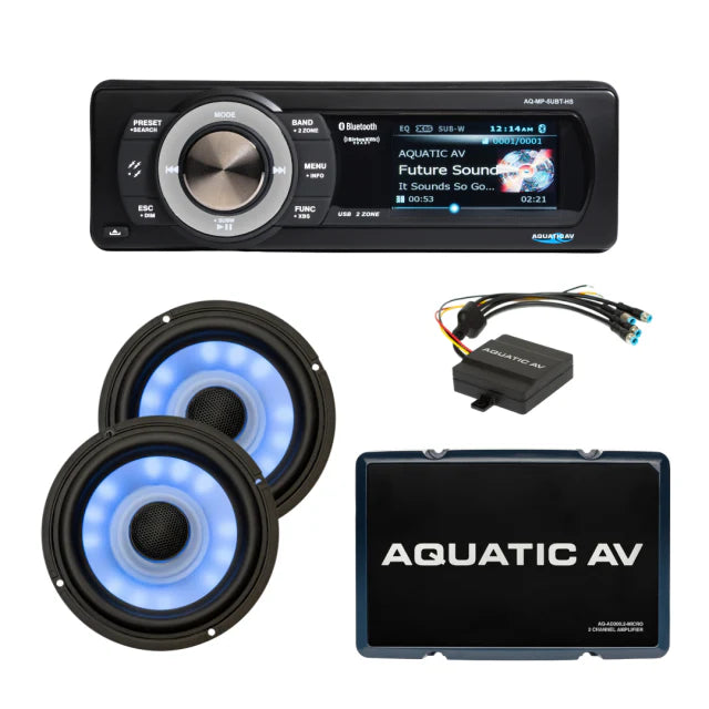 AQUATIC AV Ultra RGB Package for Harley 98-13