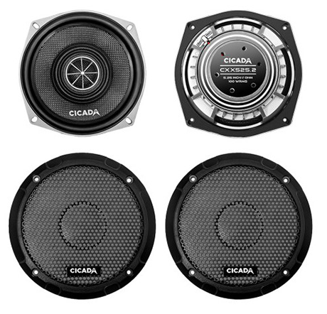 CICADA - CXX525.2 - Pro Coaxial 5.25-inch - 2Ω