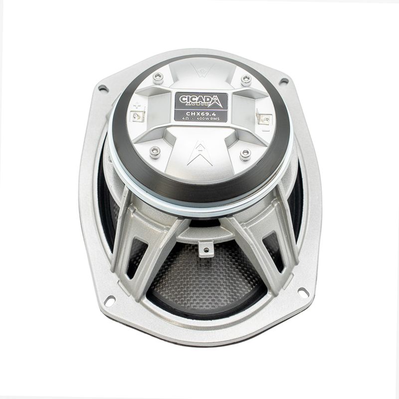 cicada audio chx69 pro coaxial horn carbon matrix cone 6x5 inch 4 ohm