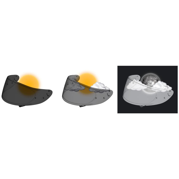 SHOEI CWR-F2 Photochromic Face Shield