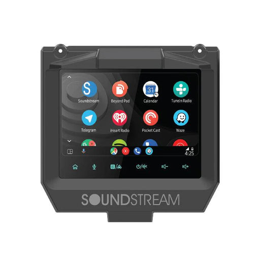 soundstream harley radio soundstream ss.1824 displaying home screen