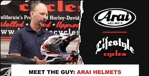Lifestyle Cycles Meet the Guy: Scott dealer development manager at Arai Helmets