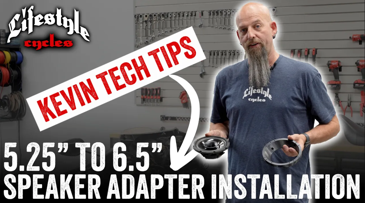 Kevin Tech Tips: 5.25" to 6.5" Speaker Adapter Installation