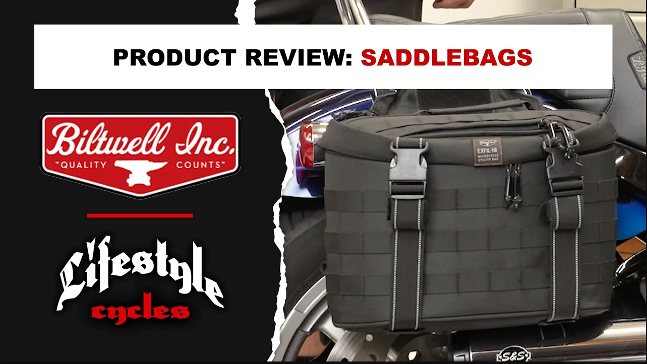 Lifestyle Cycles Product Review: Biltwell Saddlebags