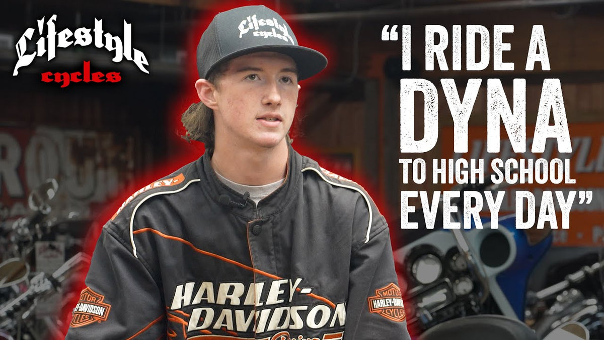 17 Year Old Owns 2 Harleys & Rides them to High School (Full Interview ...