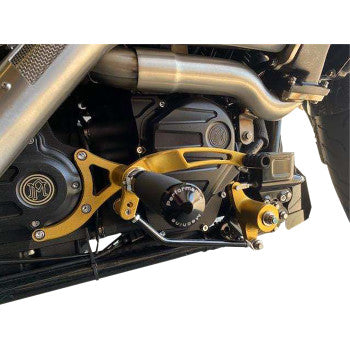 PERFORMANCE MACHINE (PM) Mid Controls - Gold - '17-'21 Touring