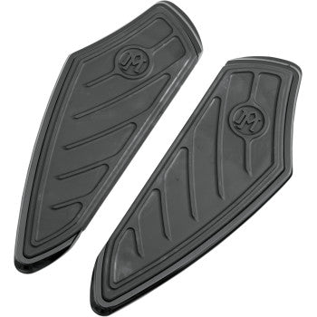 PERFORMANCE MACHINE (PM) Contour Floorboards - Driver - Black - '80-'20 SOFTAIL/TOURING