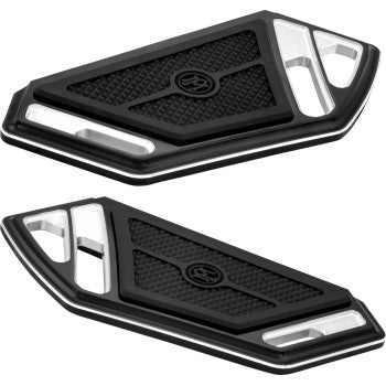 PERFORMANCE MACHINE (PM) Superlight Floorboards - Passenger - Contrast Cut - '87-'17 SOFTAIL/TOURING