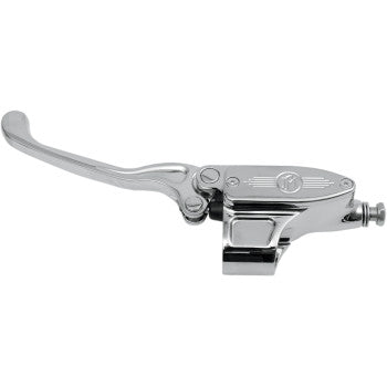 PERFORMANCE MACHINE (PM) Contour Billet Clutch Control - Clutch/Master Cylinder - 11/16" - Chrome