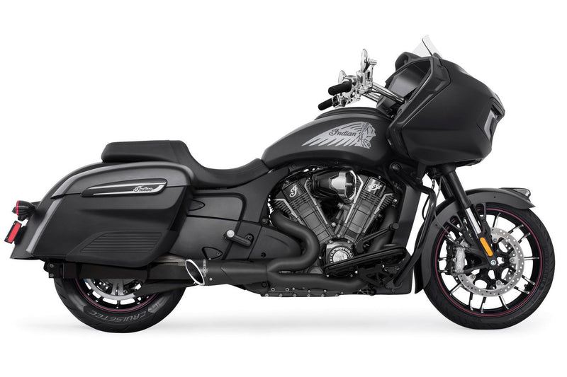 INDIAN CHALLENGER/PURSUIT/ELITE 2-INTO-1 SHORTY FULL SYSTEM BUNDLE