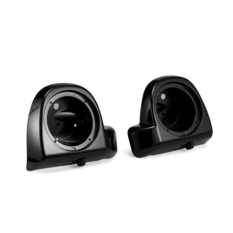 Advanblack Lower Vented Fairings 6.5' Speaker Pods  fit 2014-2023 Harley Davidson Touring
