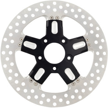 PERFORMANCE MACHINE (PM) Two-Piece Front Brake Rotor - Formula - Platinum Chrome - 11.8"- '06-'20