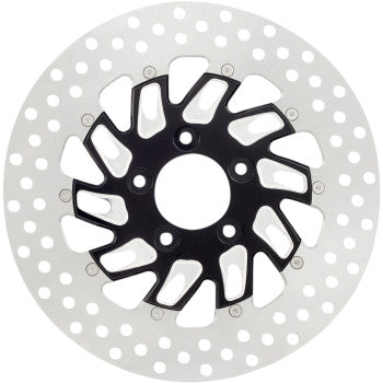 PERFORMANCE MACHINE (PM) Two-Piece Front Brake Rotor - Left - Supra - Platinum Cut - 11.8" - '06-'19