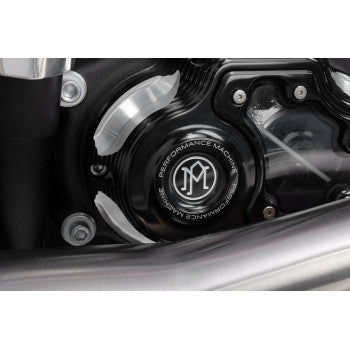 PERFORMANCE MACHINE (PM) Transmission Side Cover - Contrast Cut - M8 Softail