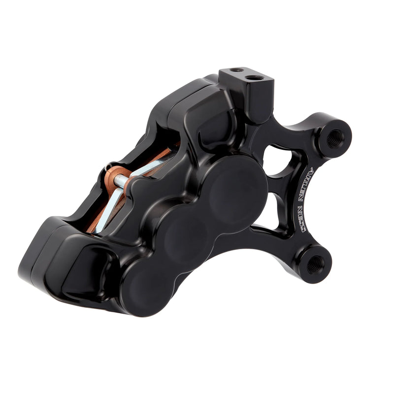 ARLEN NESS Ness Tech Left Front Six-Piston Differential Bore Caliper - Black - 14"