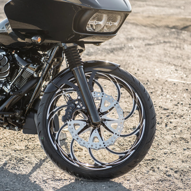 ARLEN NESS Ness Tech Right Front Six-Piston Differential Bore Caliper - Black - 14"