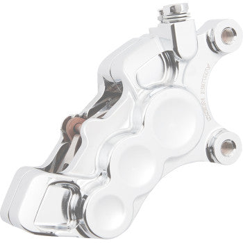 ARLEN NESS Ness Tech Right Front Six-Piston Differential Bore Caliper - Chrome - 11.8"