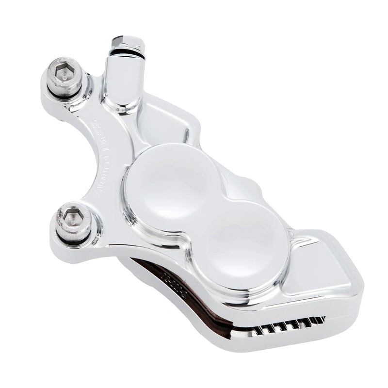 ARLEN NESS Ness Tech Left Front Four-Piston Brake Caliper  - Chrome - 11.8"