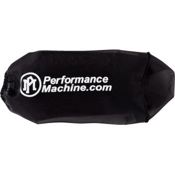 PERFORMANCE MACHINE (PM) Pullover Rain Sock - Black - Fast Air Intake Cleaners