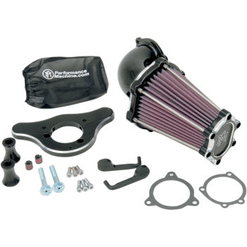PERFORMANCE MACHINE (PM) Fast Air Intake Cleaner - Contrast Cut