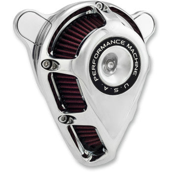 PERFORMANCE MACHINE (PM) Jet Air Cleaner Kit - Chrome