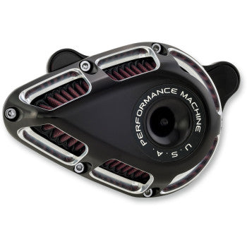 PERFORMANCE MACHINE (PM) Jet Air Cleaner Kit - Contrast Cut