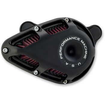 PERFORMANCE MACHINE (PM) Jet Air Cleaner Kit - Black Ops
