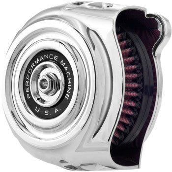 PERFORMANCE MACHINE (PM) Vintage Air Cleaner - Chrome