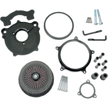 PERFORMANCE MACHINE (PM) Super Gas Air Cleaner Kit - Black