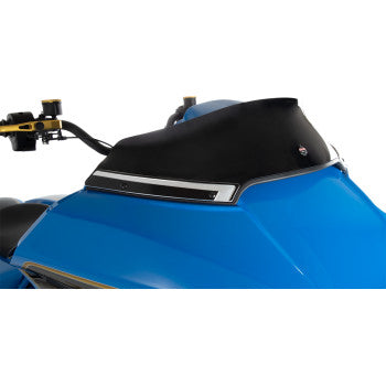 PERFORMANCE MACHINE (PM) Windshield Trim - Scallop - Contrast Cut - '15-'21 ROAD GLIDE