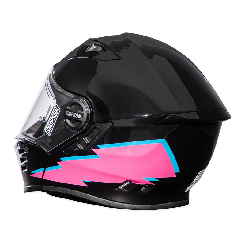 Simpson Mod Bandit helmet - Radical side view